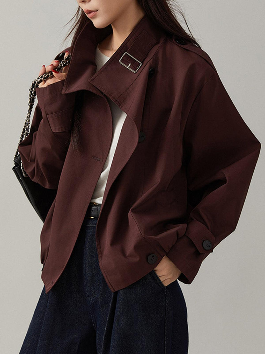 Valenzora | Vintage loose trench coat