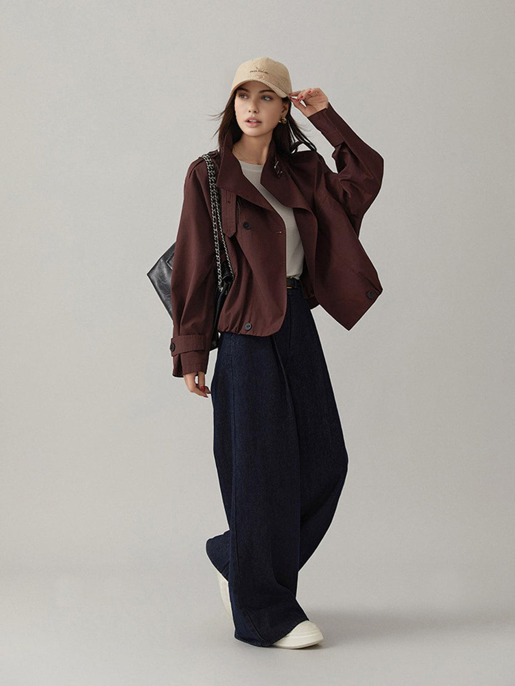 Valenzora | Vintage loose trench coat