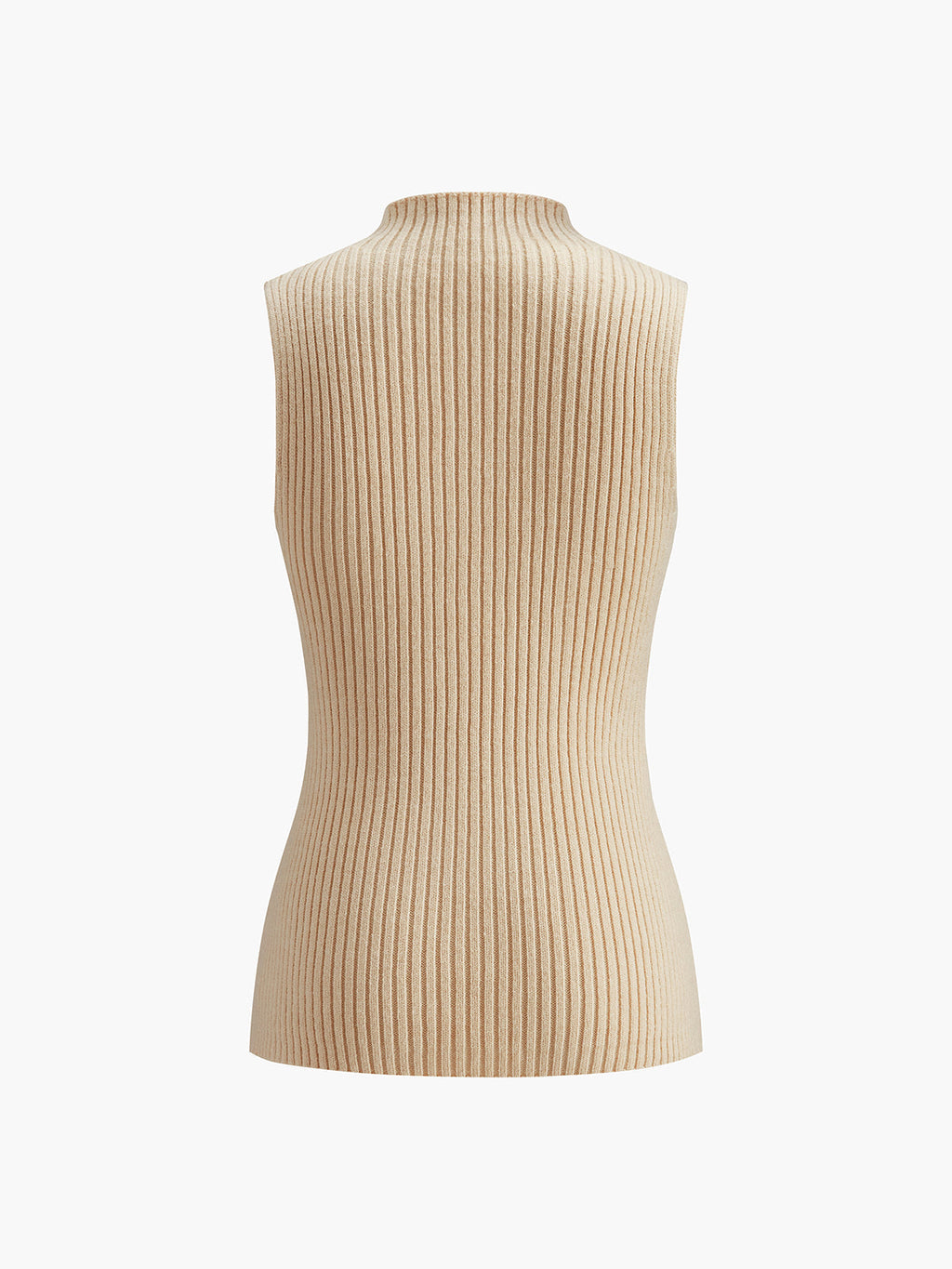 Valenzora | Minimalist Ribbed Back Cutout Top
