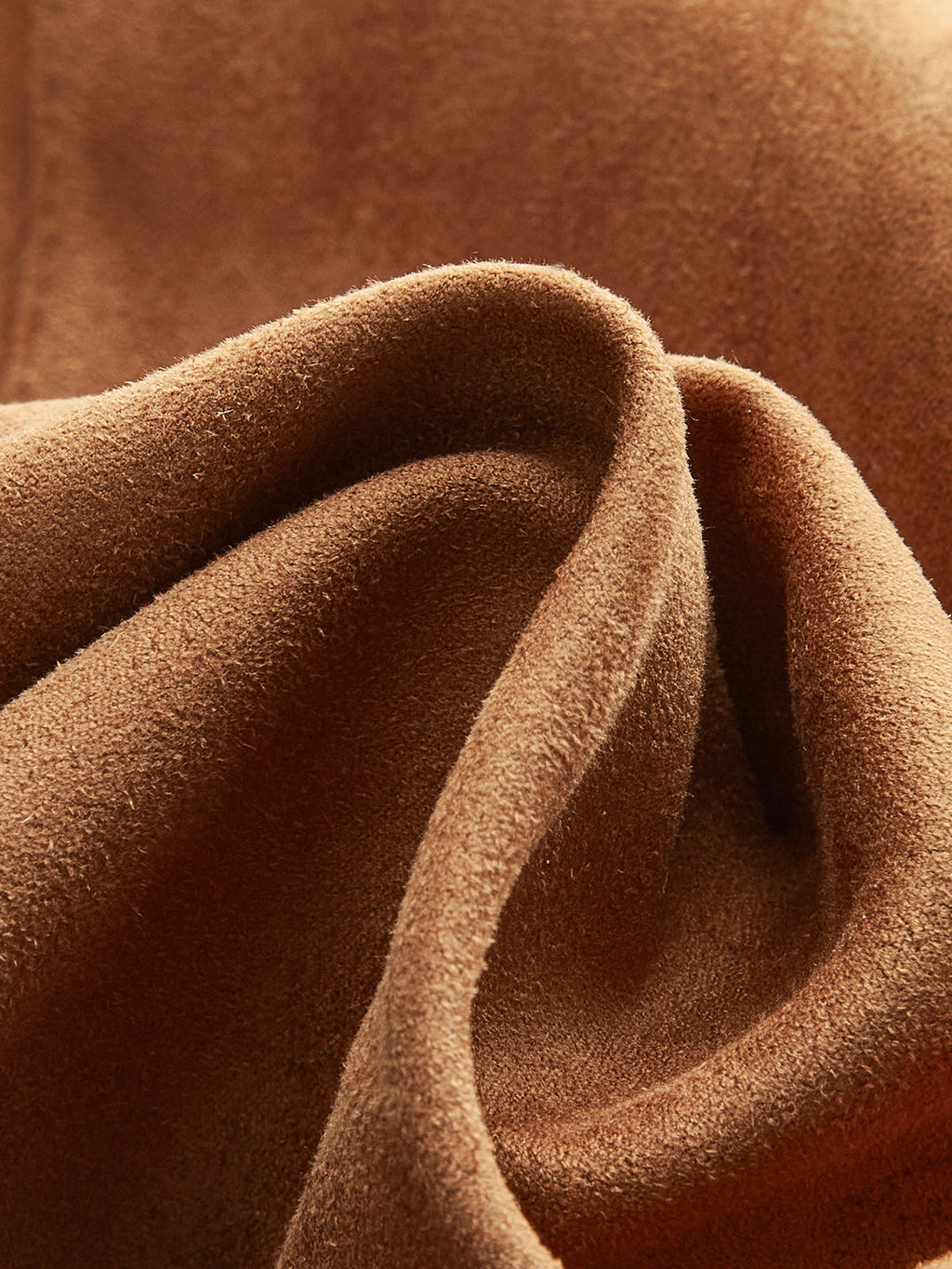 Valenzora | Minimalist suede mini skirt