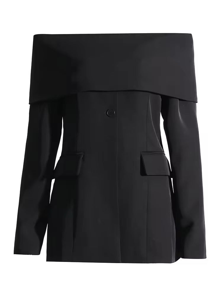 Valenzora | Off-Shoulder Blazer