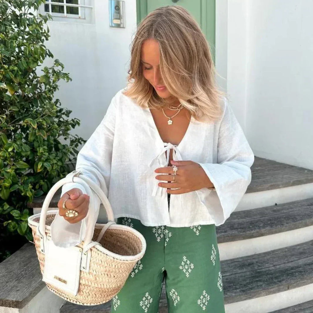 Valenzora | Shirt with lacing