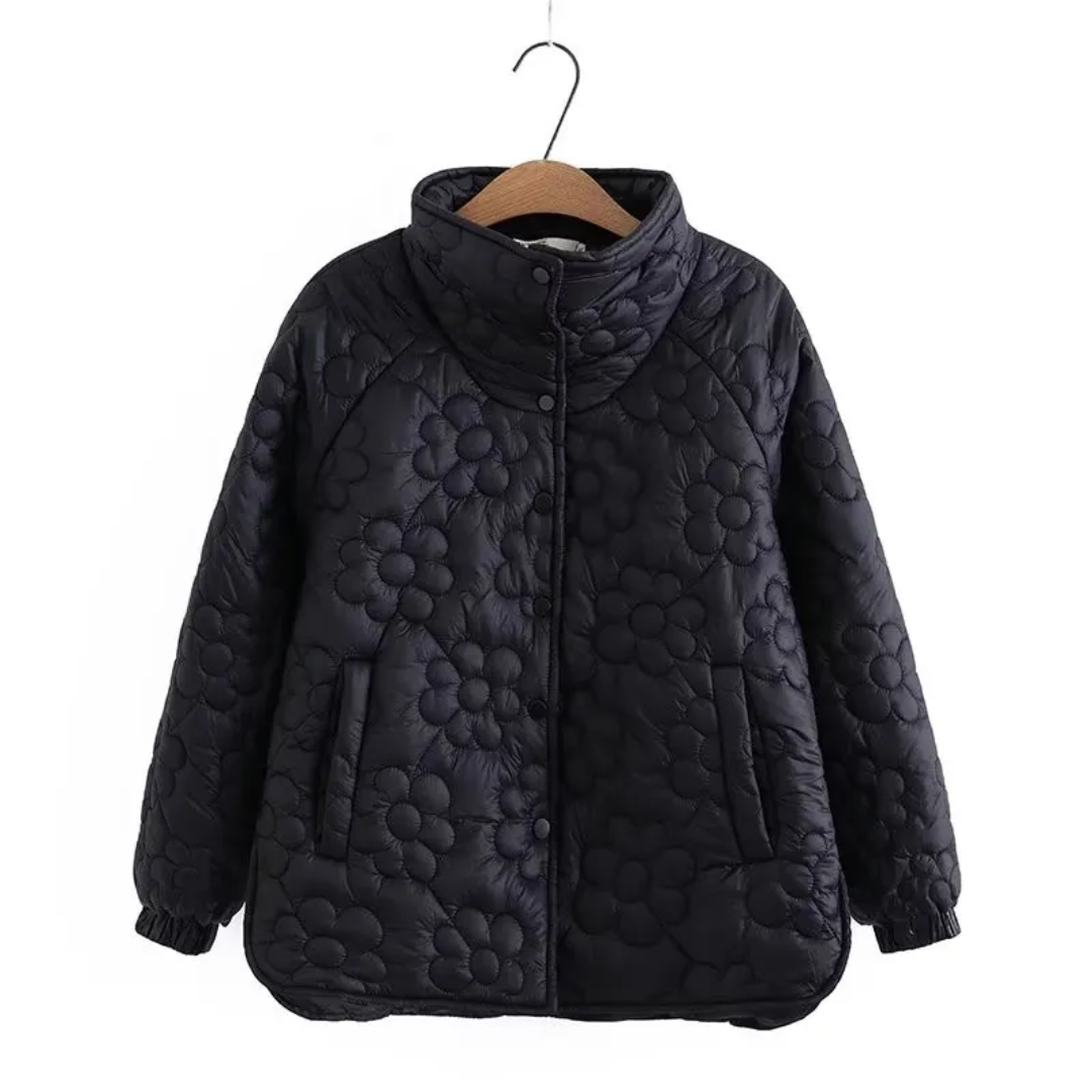 Warmly padded jacket, elegant