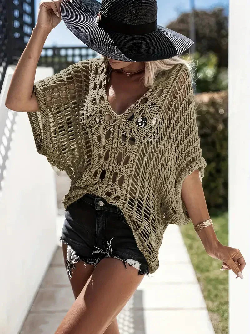 Valenzora | Cover Up Top für Damen