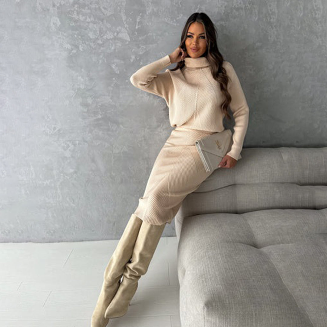 Lilian™ - Elegantes Set, bestehend aus einem Pullover und einem Rock