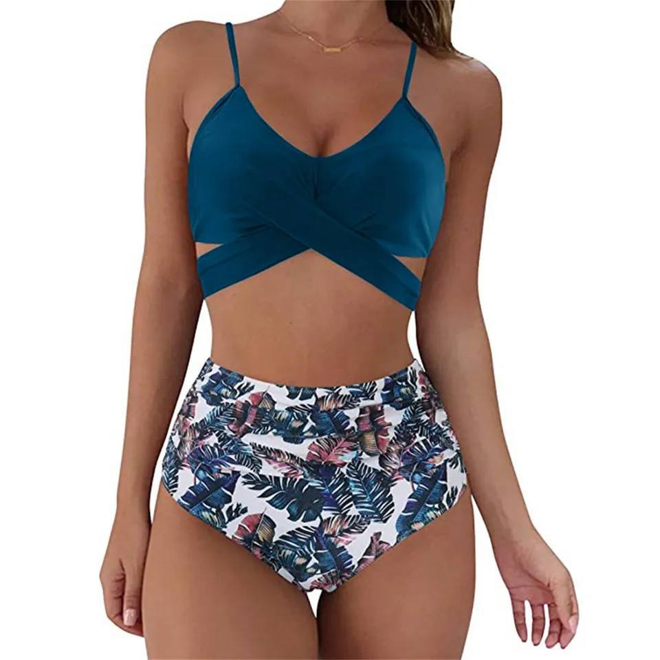 Valenzora | Colorful high-waisted bikini for women