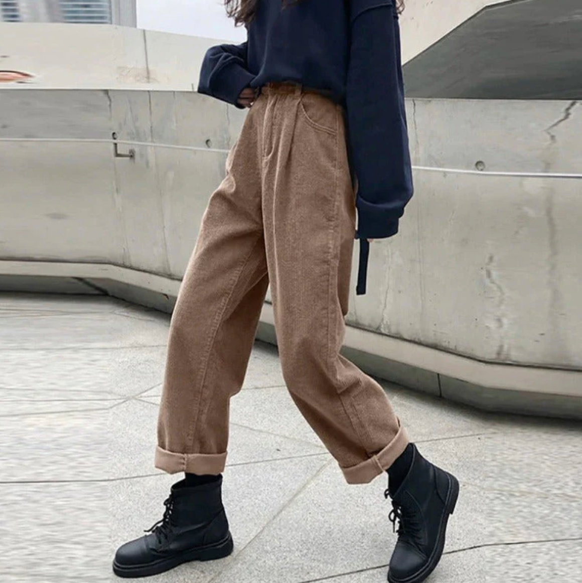 Valenzora | Corduroy Trousers
