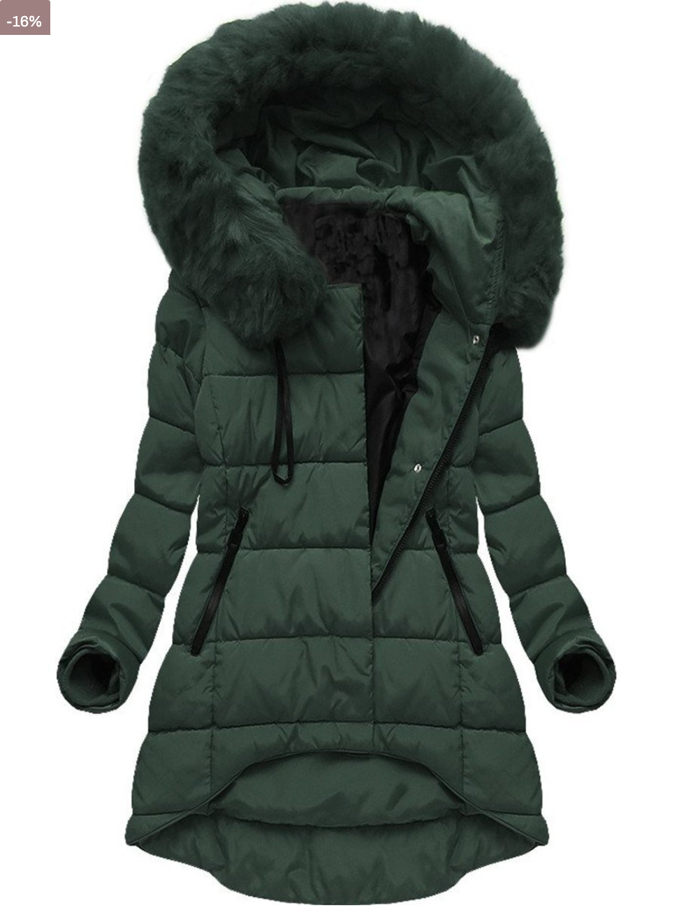 Valenzora | Padded jacket with warm plush lining for women
