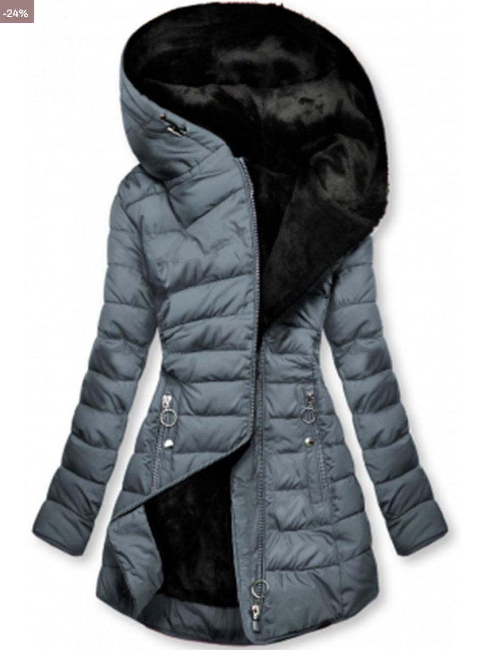 Valenzora | Women's winter fashion jacket, lined inside