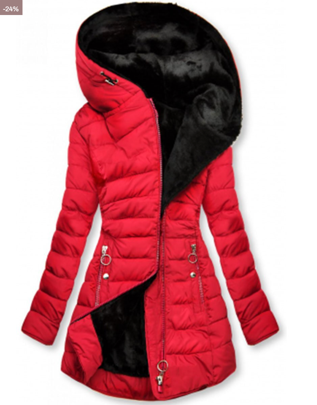 Valenzora | Women's winter fashion jacket, lined inside