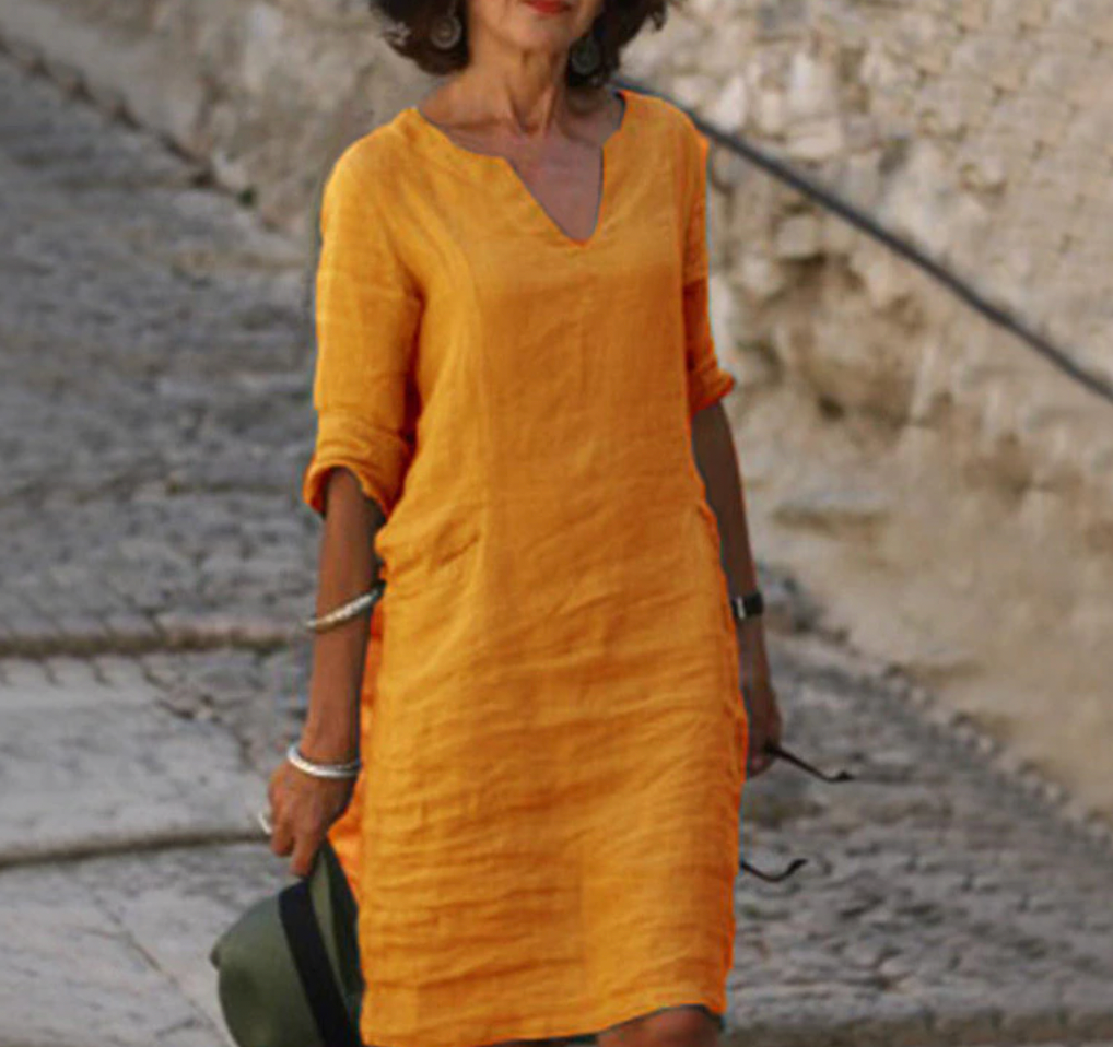 Valenzora | Schickes Dreiviertelarm-Kleid für Damen