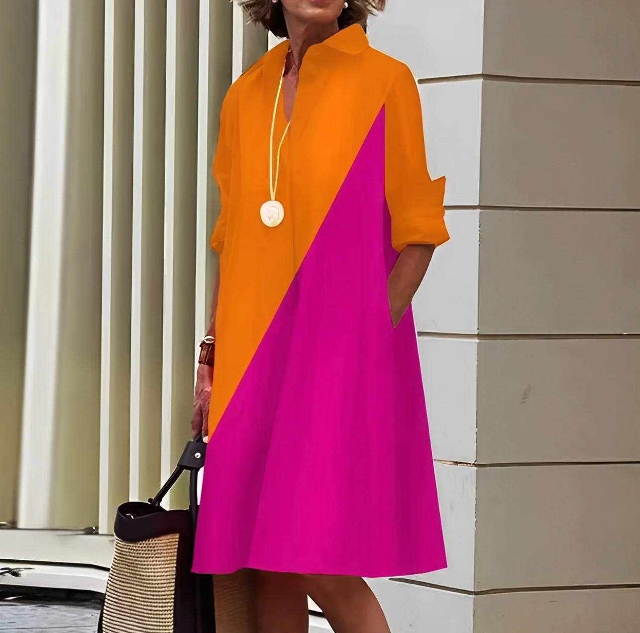 Valenzora | Stylish summer/spring polo dress