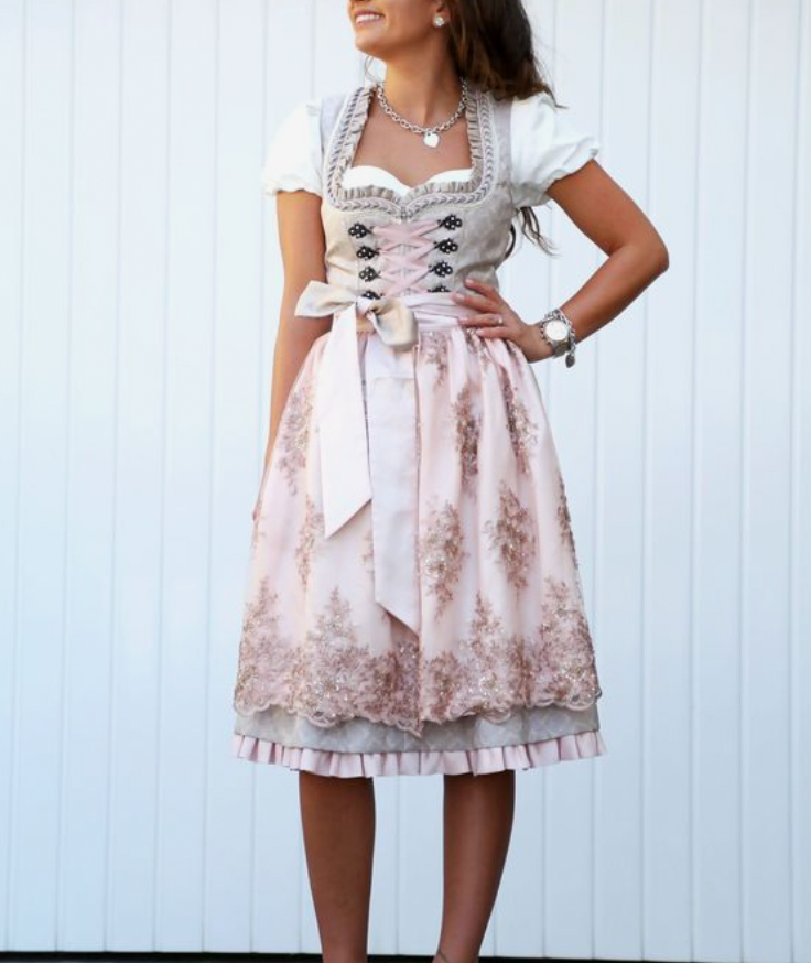 Valenzora | Klassisches Oktoberfest Dirndl Kleid für Damen
