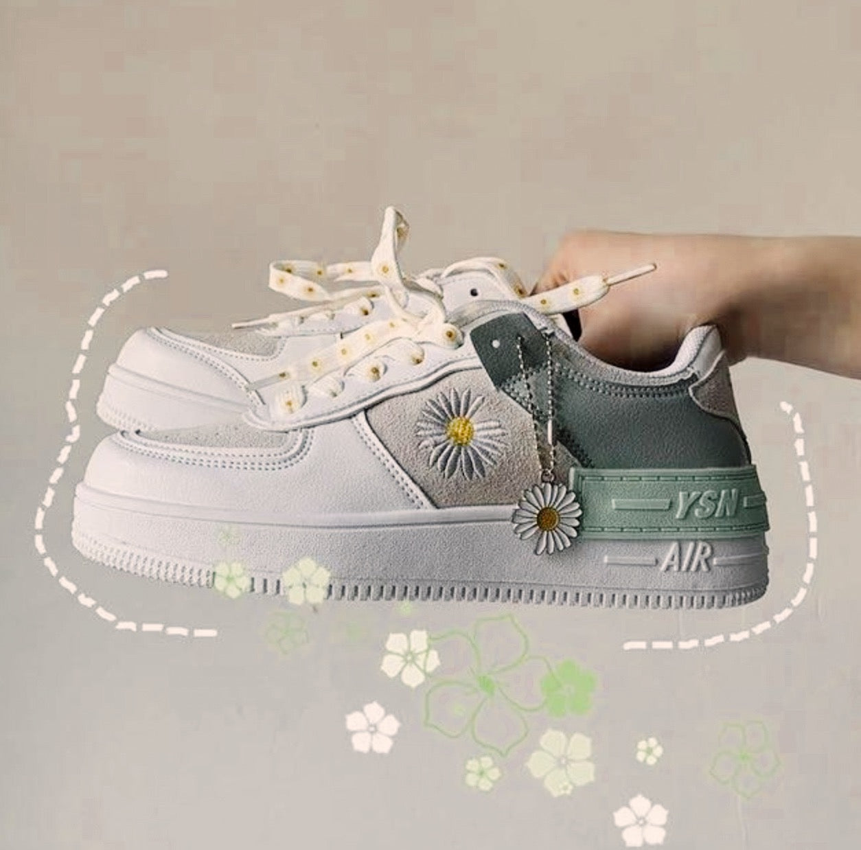 Valenzora | Sonnenblumen-Sneaker