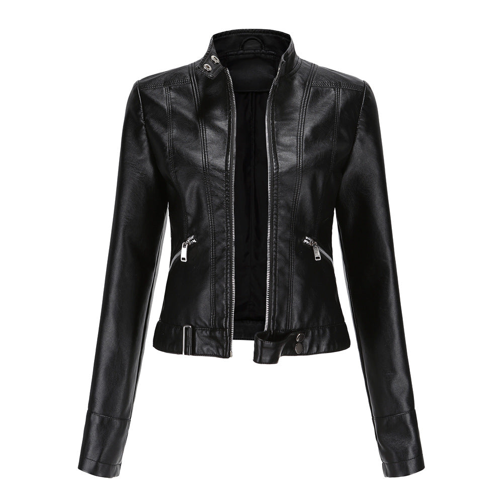 Valenzora - Elegant leather jacket