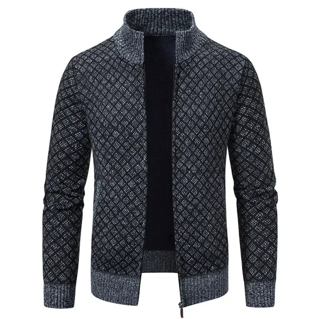Gestrickter Jacquardpullover