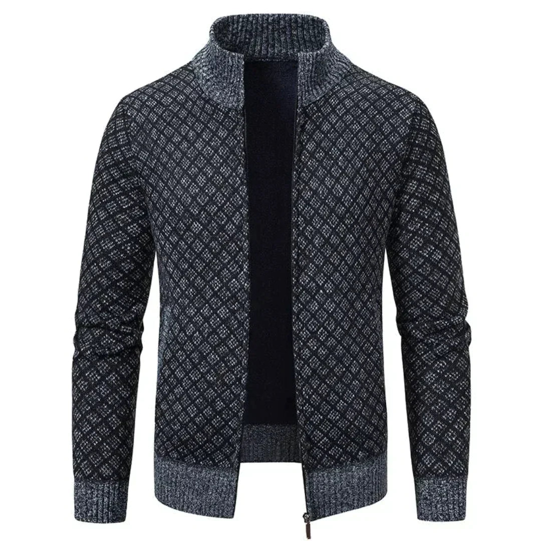 Gestrickter Jacquardpullover