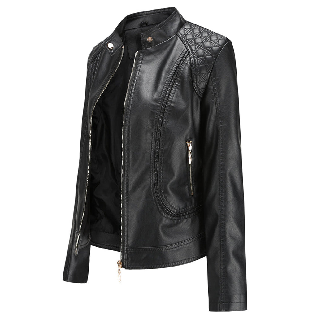 Valenzora | Elegante Lederjacke für Damen