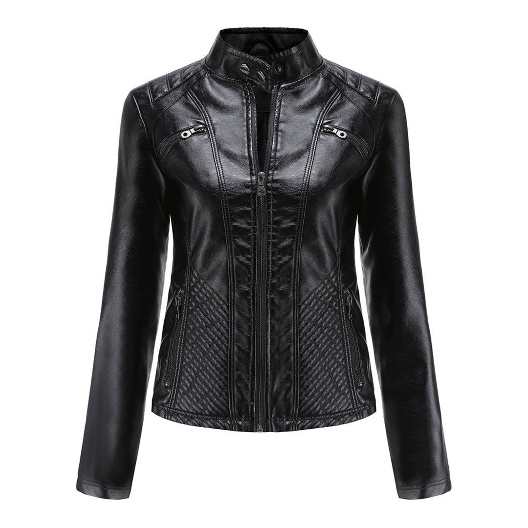 Adriana - Stylish leather jacket