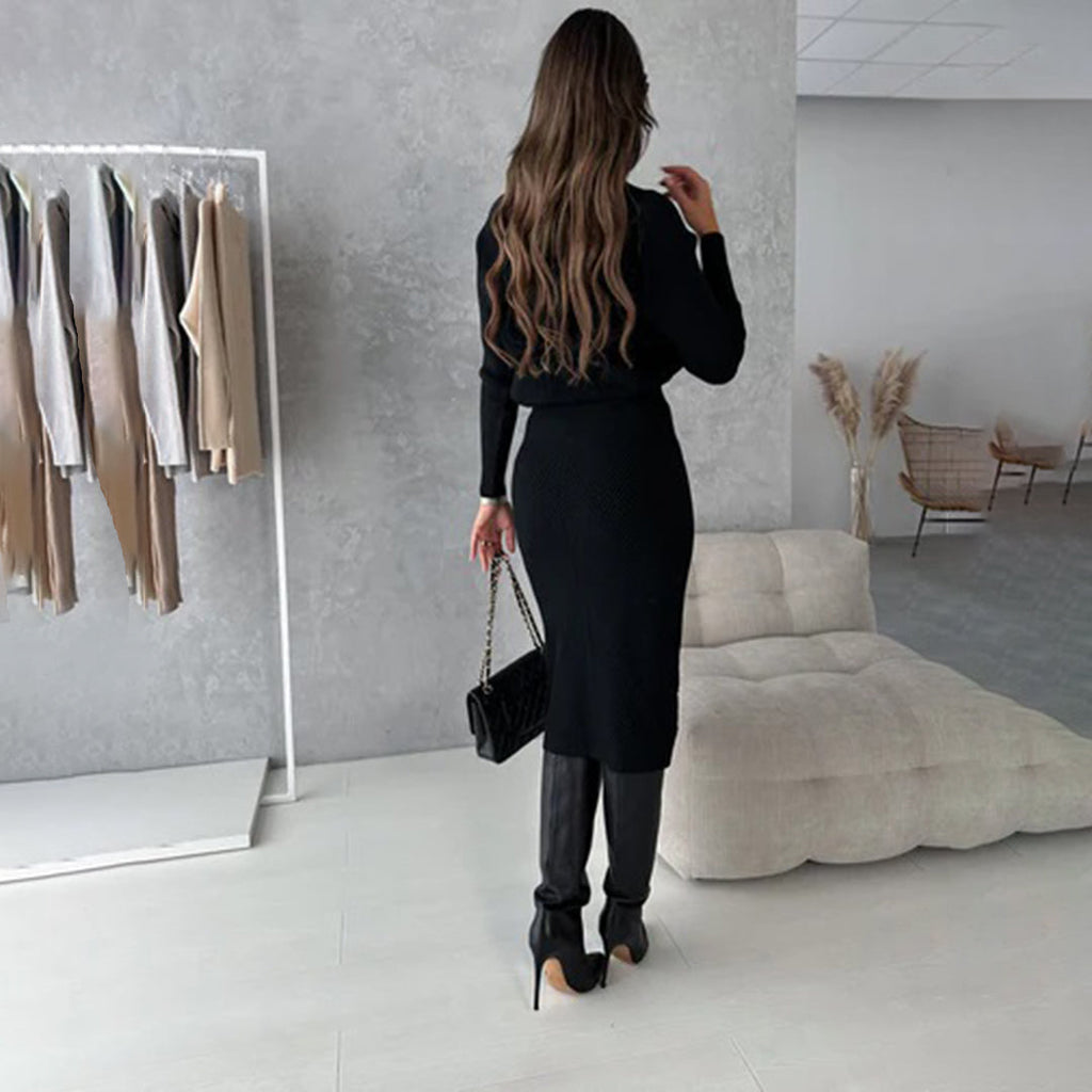 Lilian™ - Elegantes Set, bestehend aus einem Pullover und einem Rock
