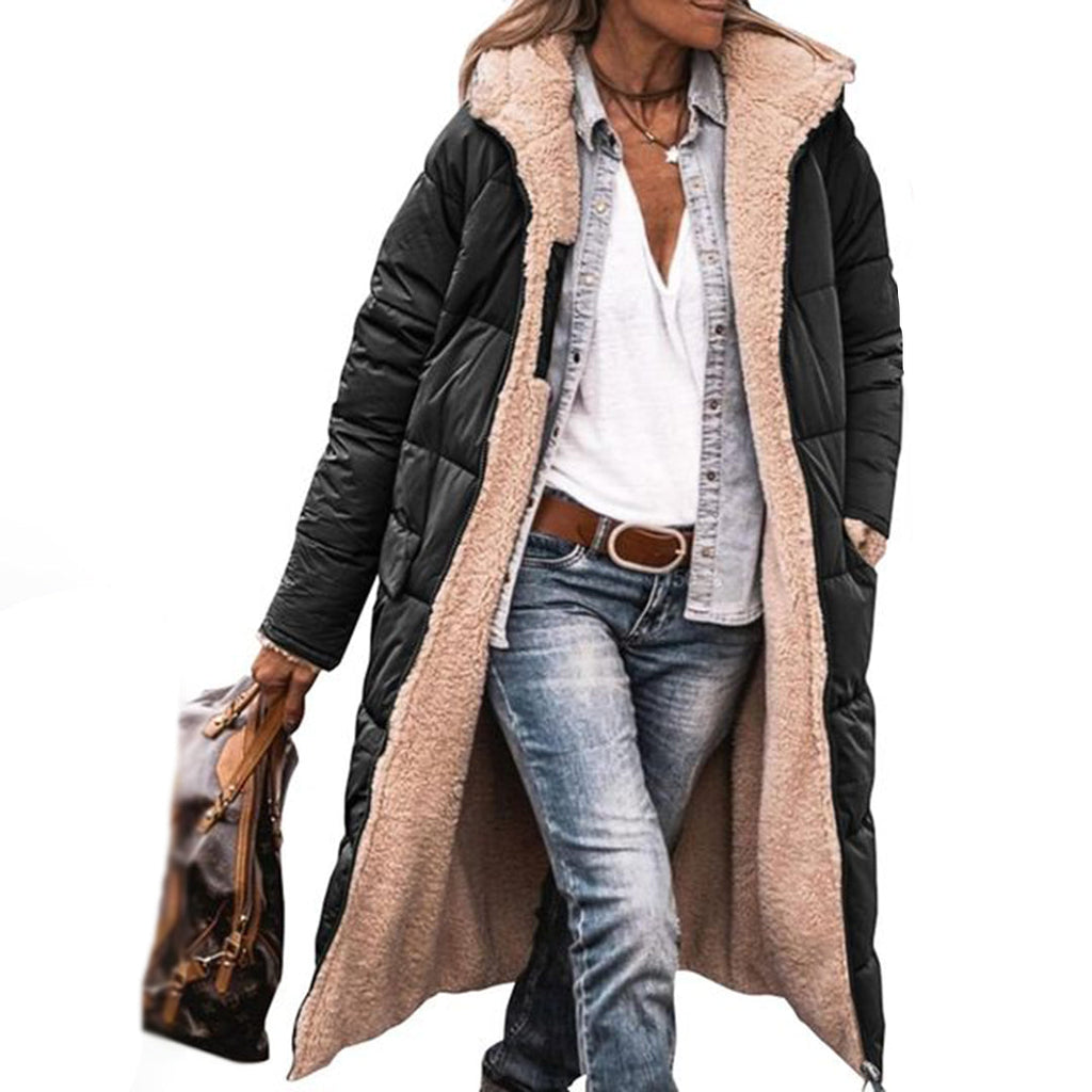 Valenzora | Wende-Pufferjacke für Damen – Stylische und warme Winterjacke