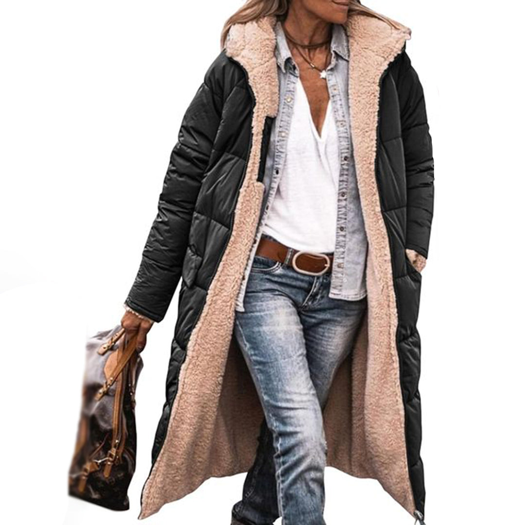 Valenzora | Wende-Pufferjacke für Damen – Stylische und warme Winterjacke