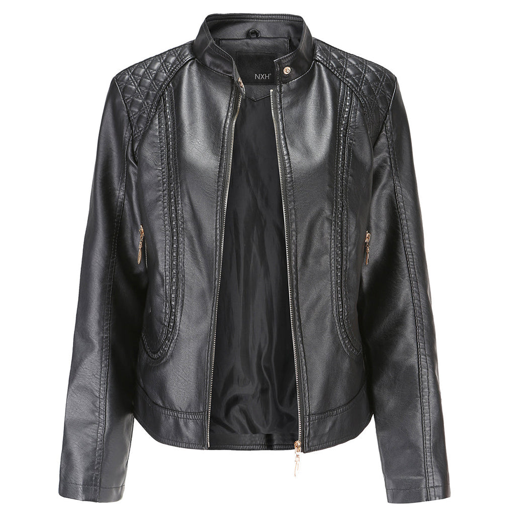 Valenzora | Elegante Lederjacke für Damen