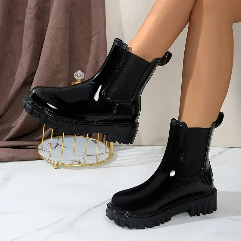 Valenzora | Boots - stylish black ankle boots for women