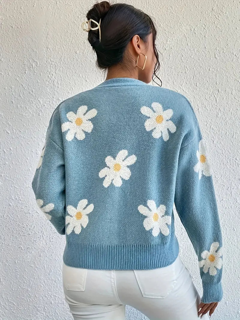 Valenzora | with floral pattern and long sleeves For women