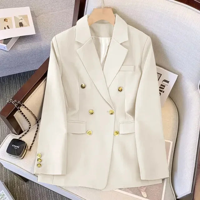 Valenzora jacket with gold buttons - Elena