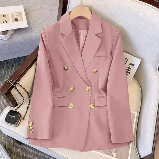 Valenzora jacket with gold buttons - Elena