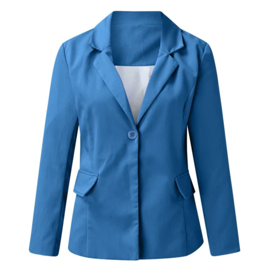 Valenzora | Einreihiger Blazer mit klassischem Revers für Damen