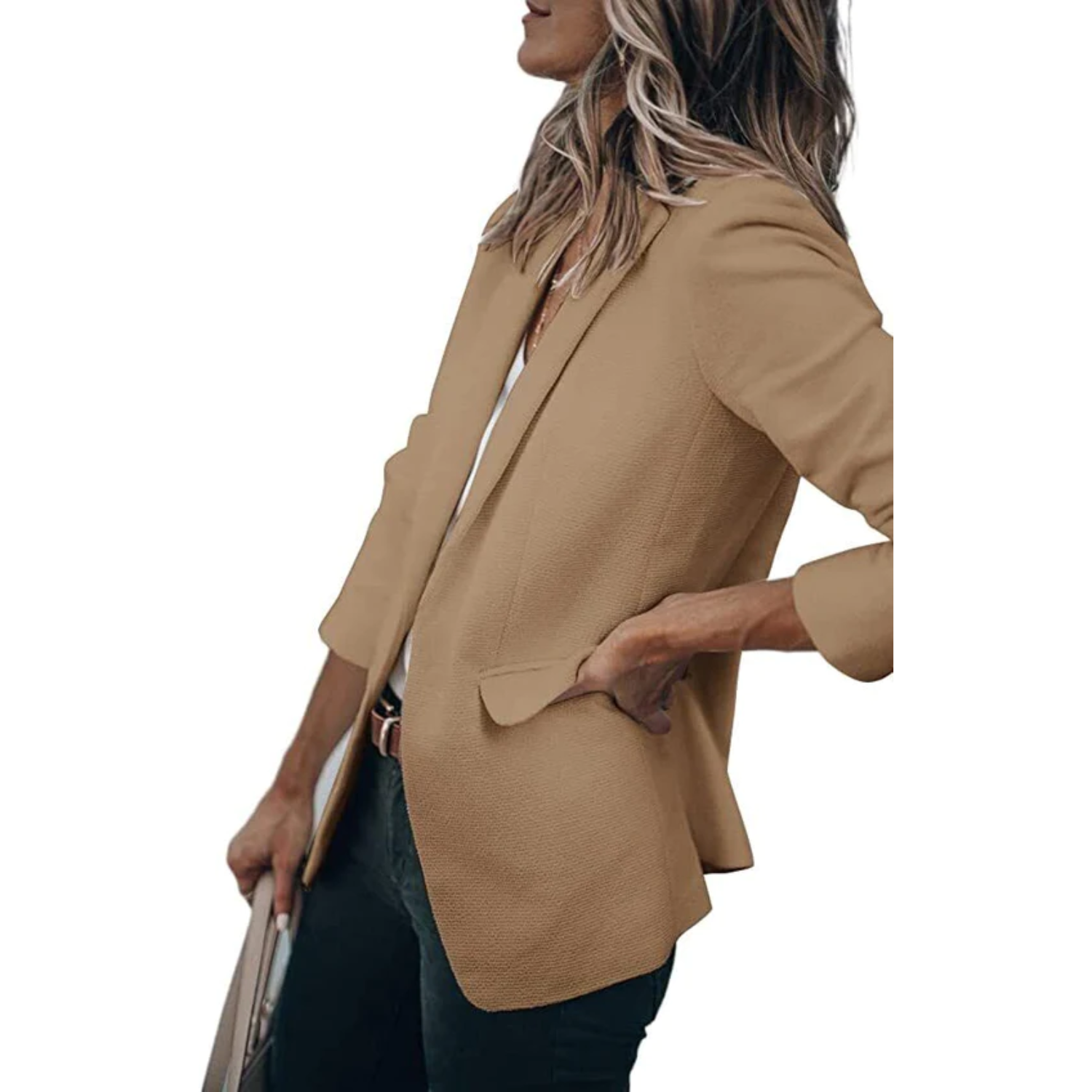 Valenzora | Einreihiger Blazer mit klassischem Revers für Damen