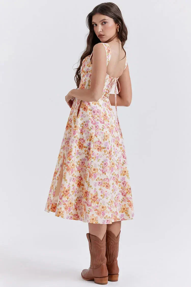 Valenzora | Ärmelloses Korsett-Kleid Sommerkleid