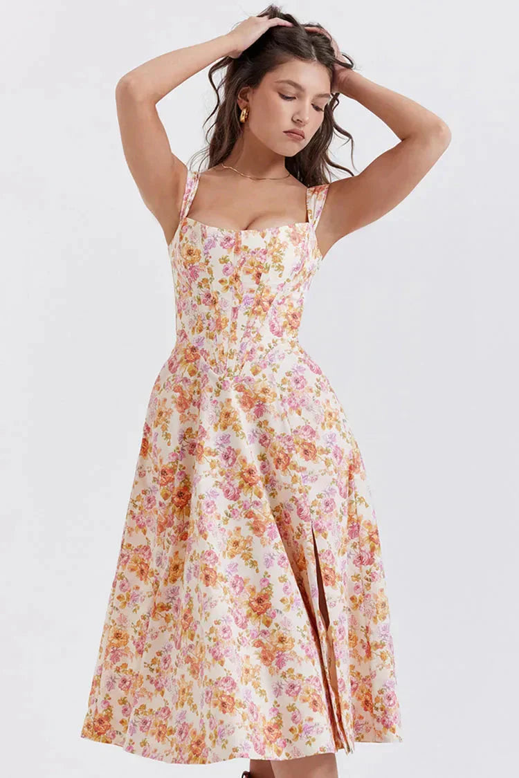 Valenzora | Ärmelloses Korsett-Kleid Sommerkleid