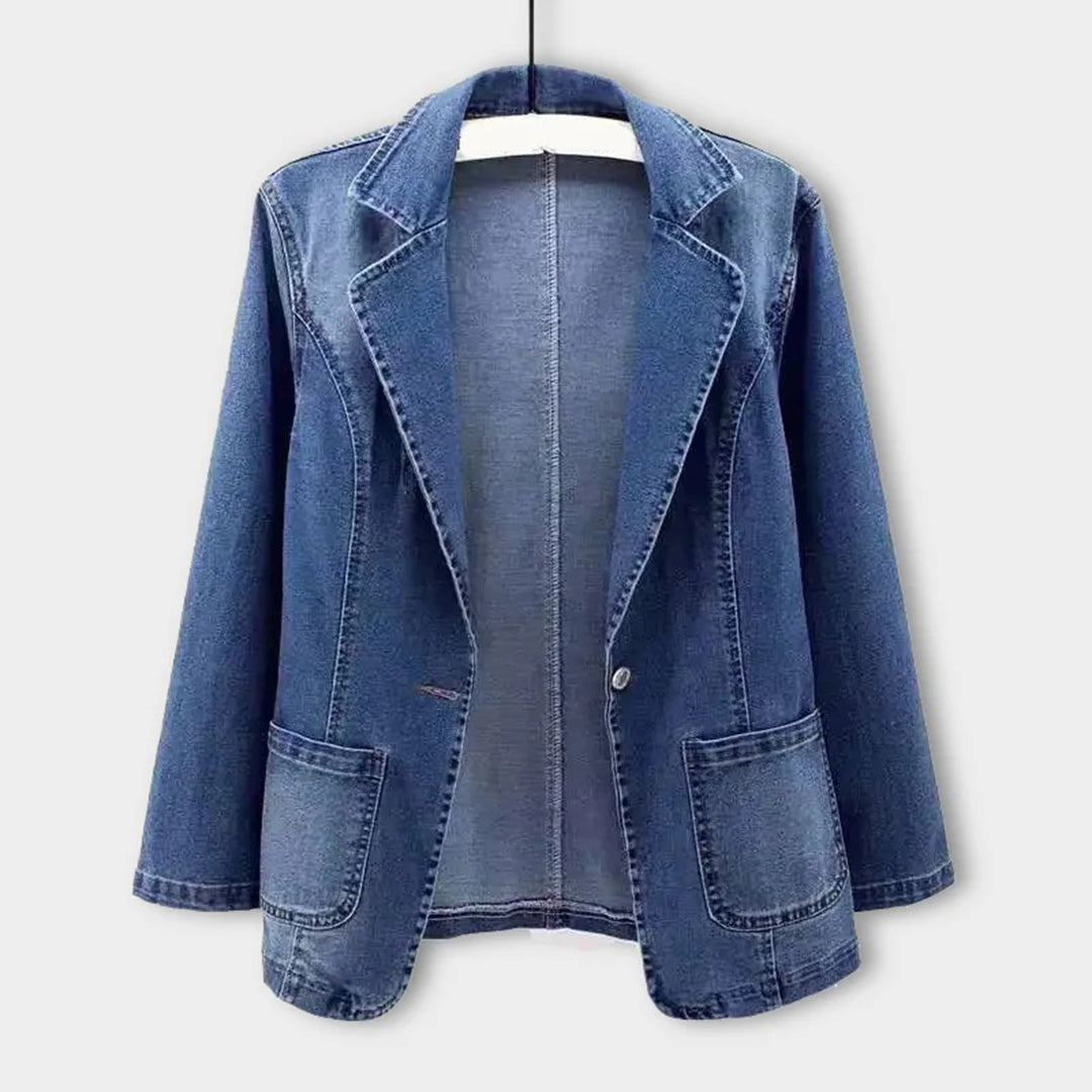 Valenzora | Figurbetonter Jeans-Blazer für Damen