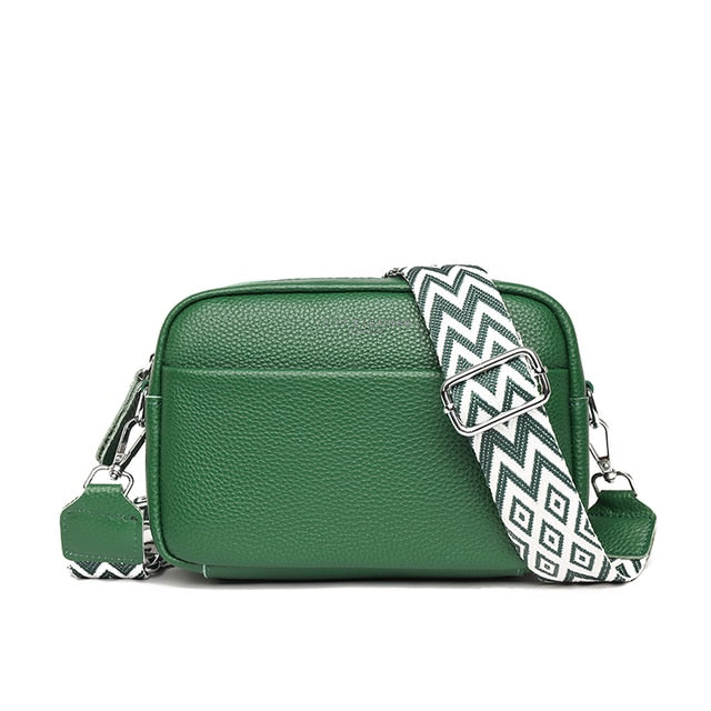 Valenzora | Leather shoulder bag for women