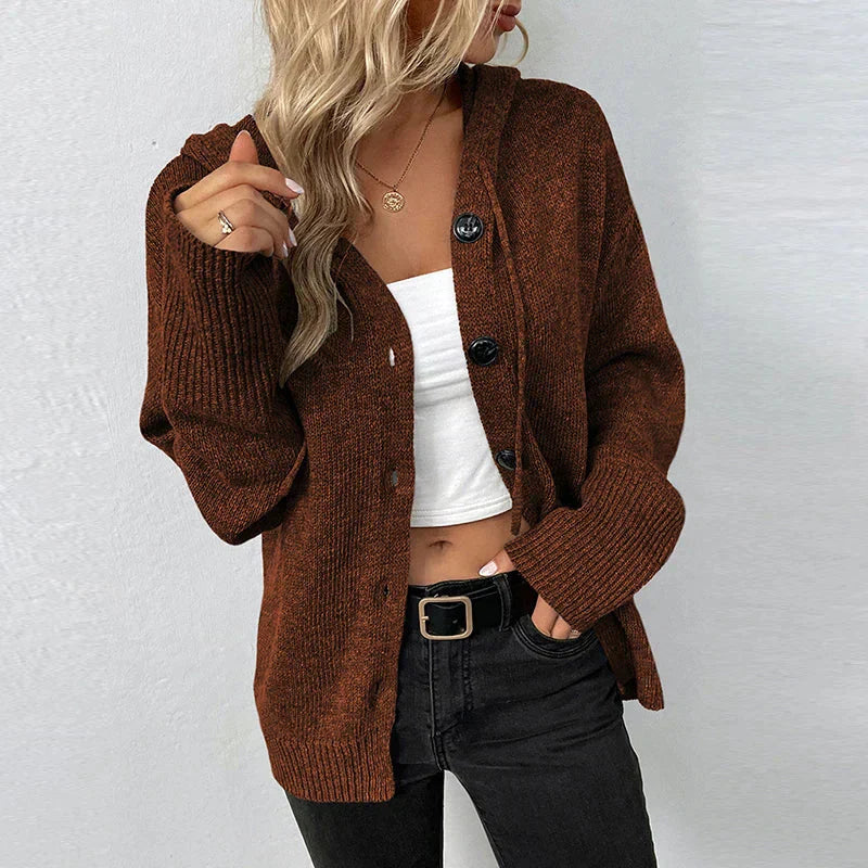 Valenzora | Comfortable Hooded Cardigan