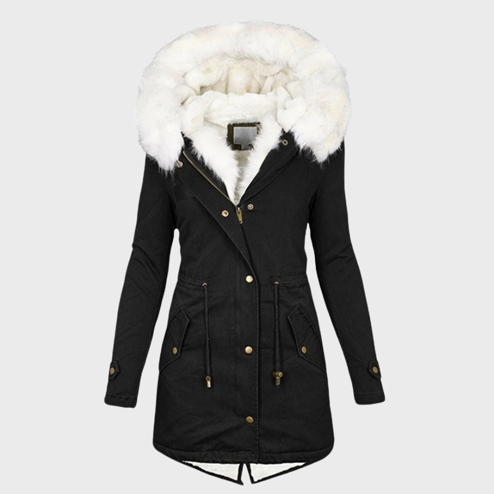 und eine warme Winterjacke