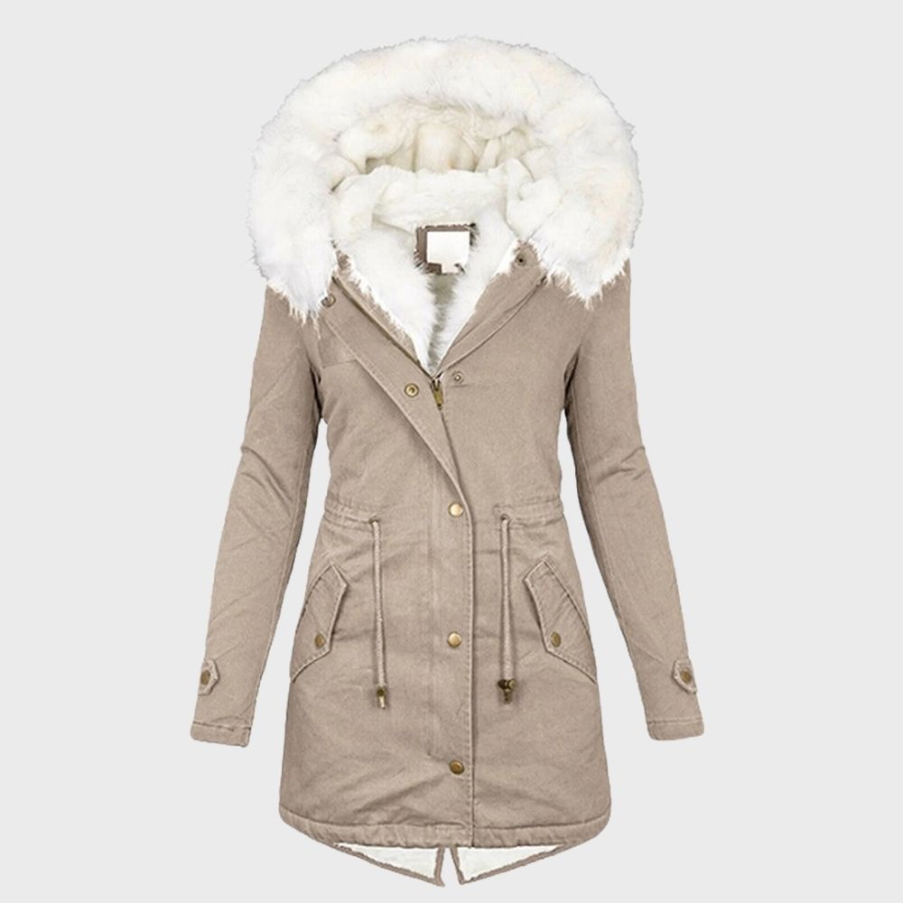 und eine warme Winterjacke