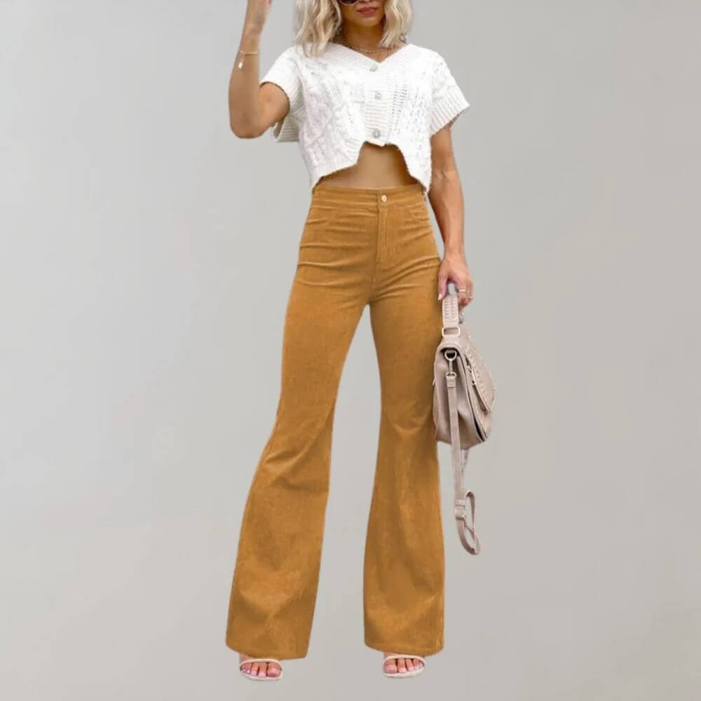 Valenzora | High-waisted corduroy for women