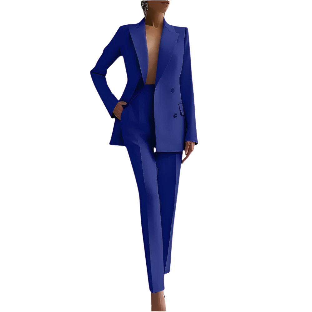 Valenzora | Elegant double-breasted suit for women