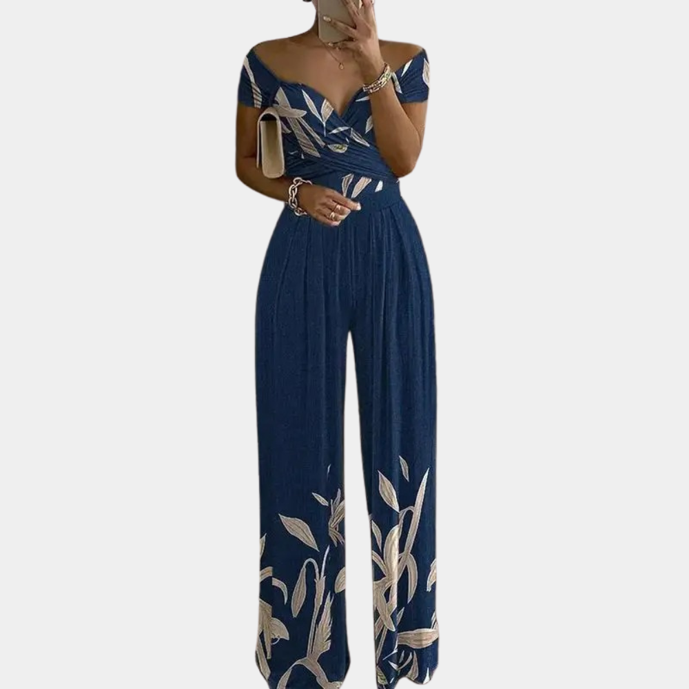 Valenzora | Stylischer schulterfreier Overall für Damen