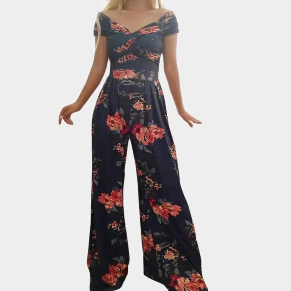 Valenzora | Stylischer schulterfreier Overall für Damen