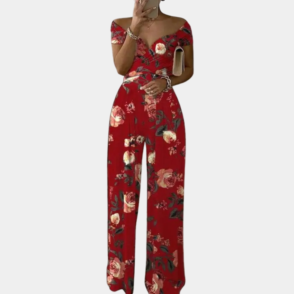 Valenzora | Stylish Off-Shoulder Jumpsuit for Women