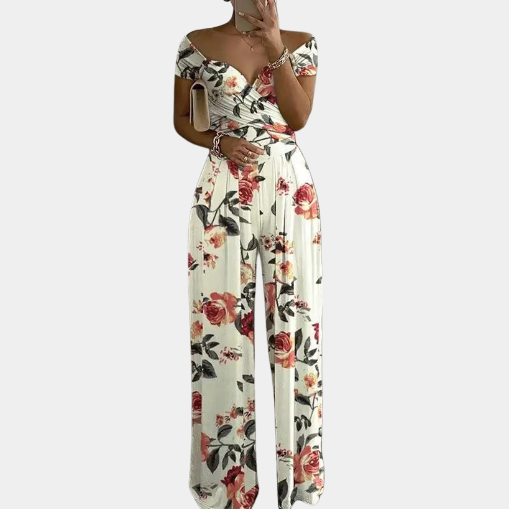 Valenzora | Stylischer schulterfreier Overall für Damen