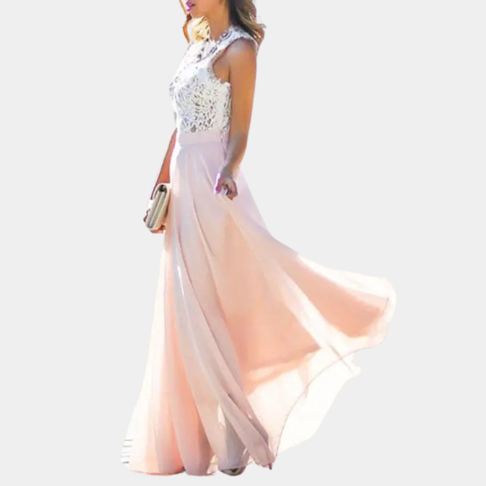 Valenzora | Elegantes Damenkleid mit Spitze