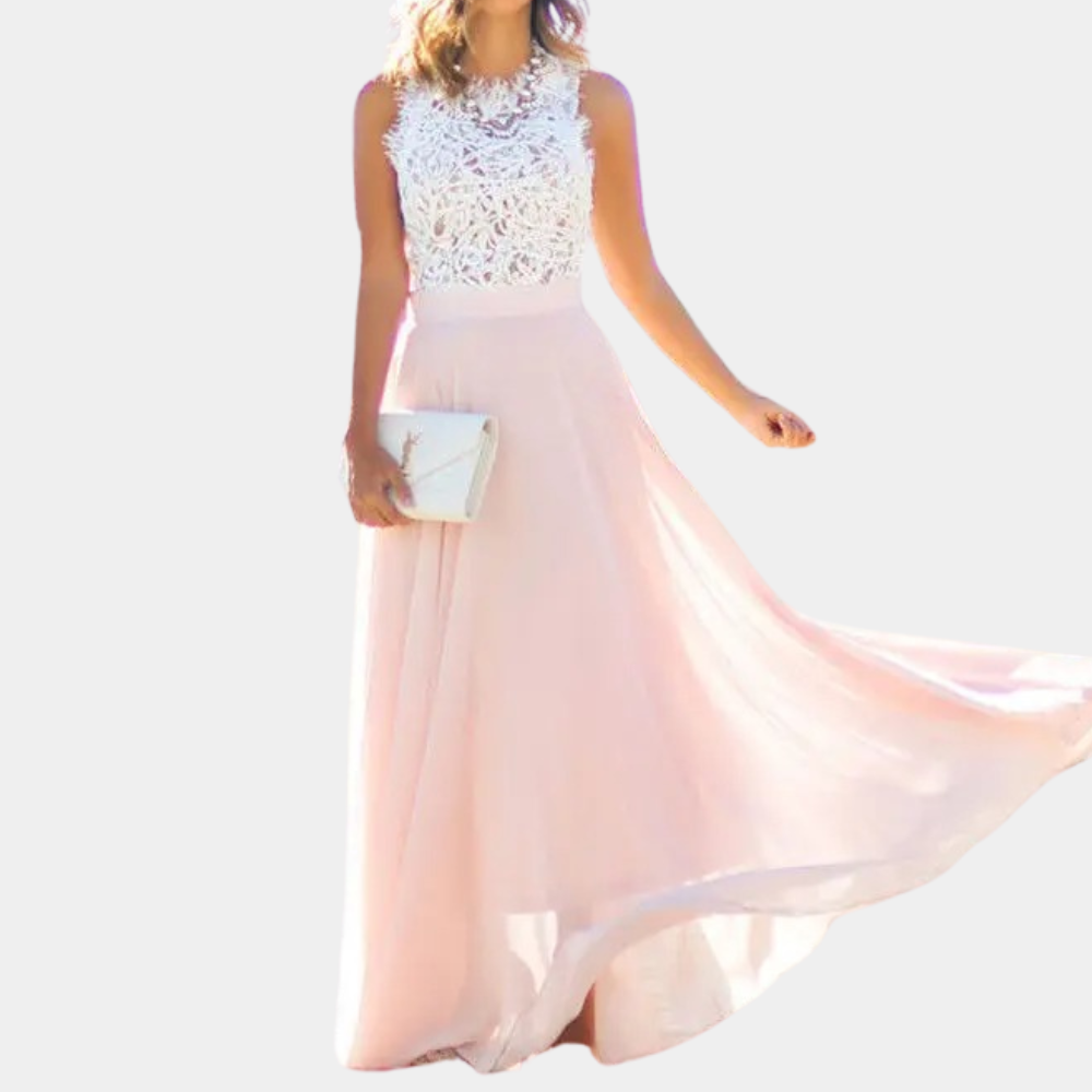 Valenzora | Elegantes Damenkleid mit Spitze