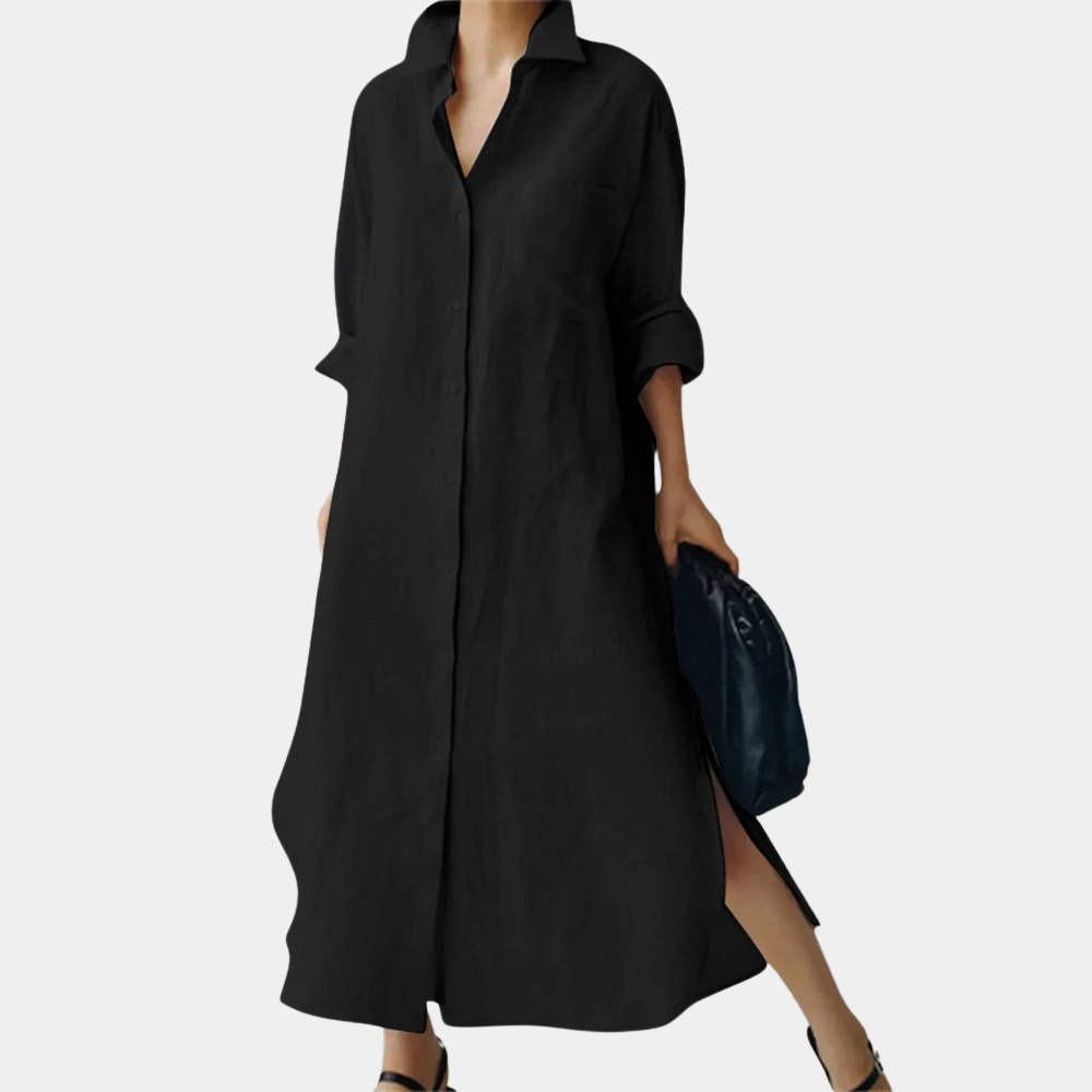 Valenzora | Comfortable Shirt Dress for Women