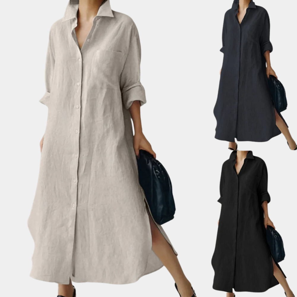 Valenzora | Comfortable Shirt Dress for Women